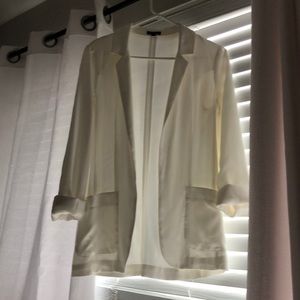 Never worn - white blazer